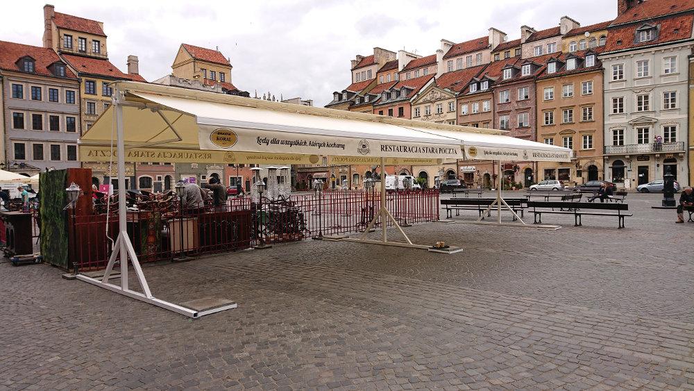 Realizacja markiza Duet Stare Miasto Warszawa